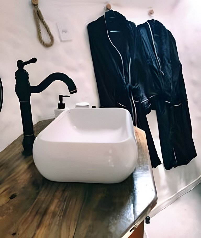 Cabana Diamante na Floresta | Hidro|Ar|Fogueira