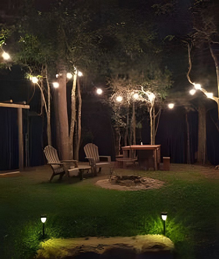 Cabana Diamante na Floresta | Hidro|Ar|Fogueira