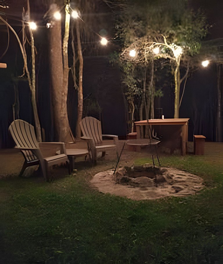 Cabana Diamante na Floresta | Hidro|Ar|Fogueira