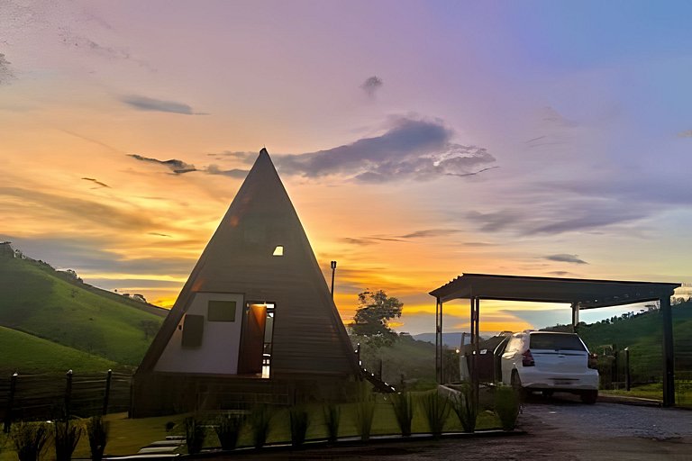 Cabana Triângulo do Sol | Vista montanhas | Hidro | Ar