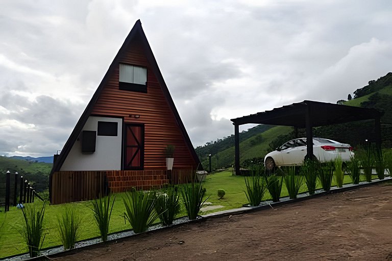 Cabana Triângulo do Sol | Vista montanhas | Hidro | Ar