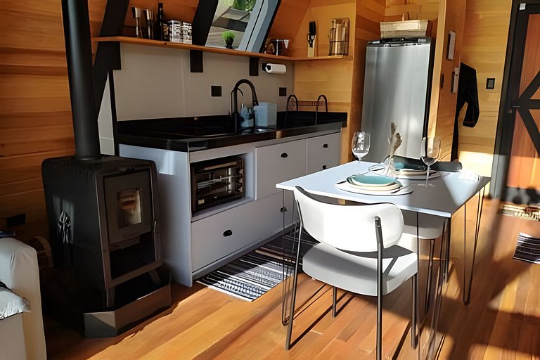 Cabana Triângulo do Sol | Vista montanhas | Hidro | Ar