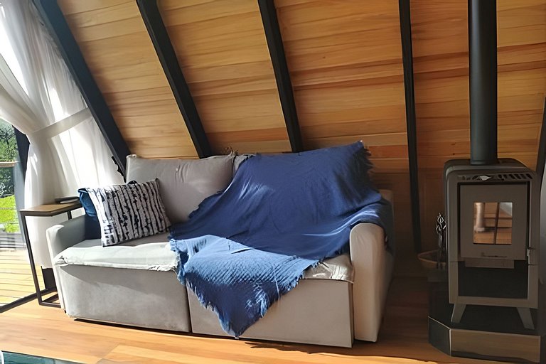 Cabana Triângulo do Sol | Vista montanhas | Hidro | Ar