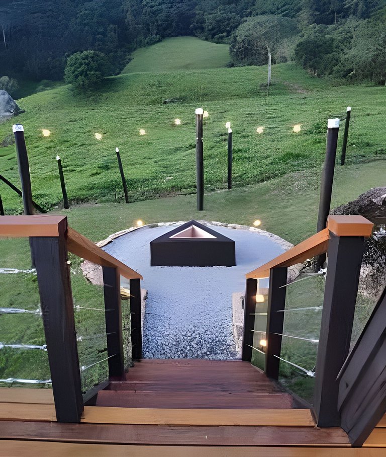 Cabana Triângulo do Sol | Vista montanhas | Hidro | Ar