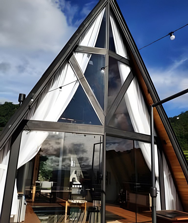 Cabana Triângulo do Sol | Vista montanhas | Hidro | Ar